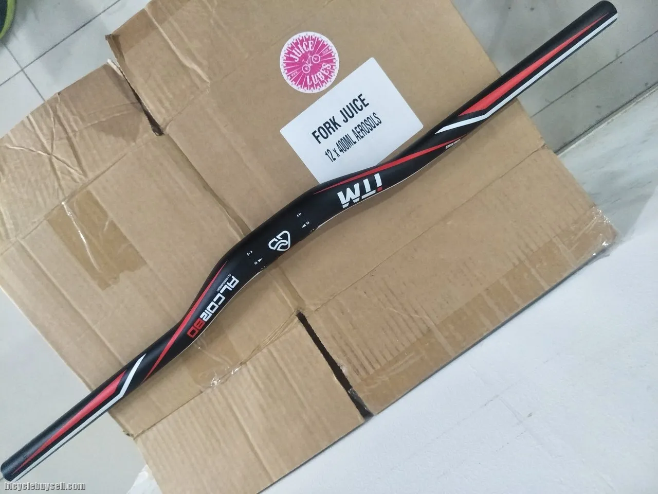 ITM 740mm low riser bar - used 2.rides only