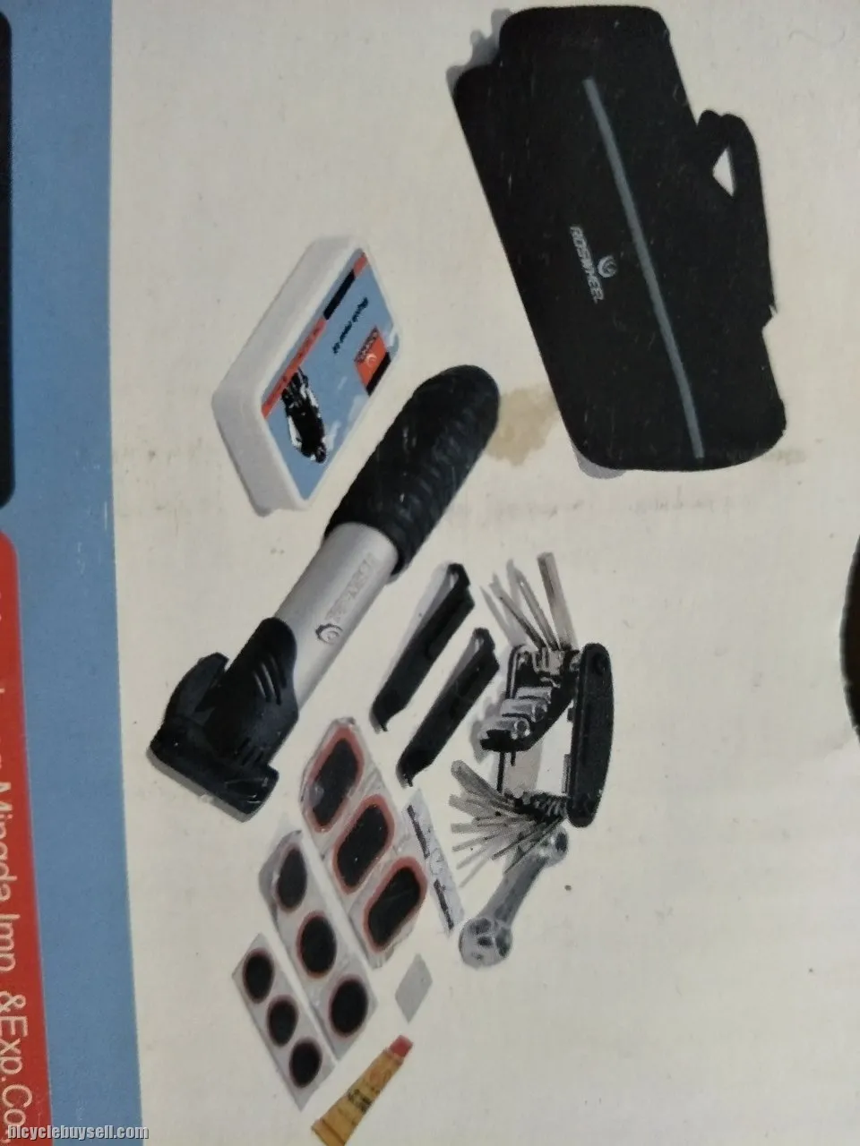 Tool kit with pump portable n beg - last set RM59