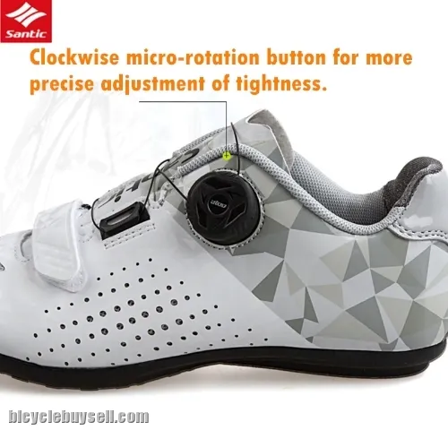 NEW YEAR SALE- SANTIC Athena Women Professional Non-Clip Cycling Shoes(Grey)