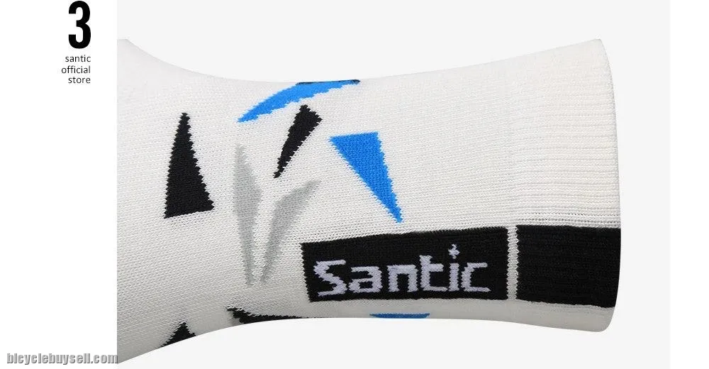 NEW Santic Cycling Socks Sport Elastic Antiseptic-3 Pairs