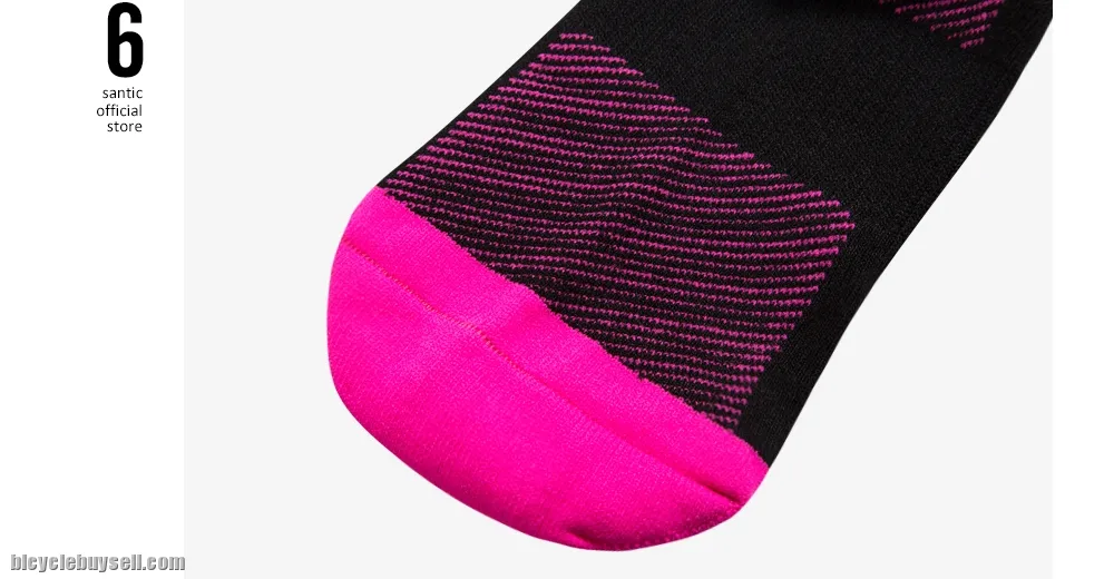 Santic Women Cycling Running Socks Breathable Antiseptic Anklet Socks