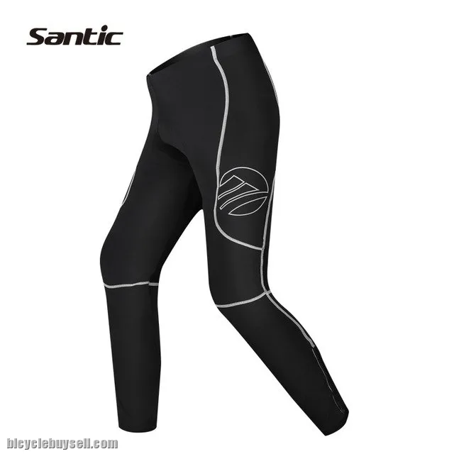 SANTIC Jack Men's Cycling Pants Compression Coolmax 4D Padded(Suitable for Long Distance)