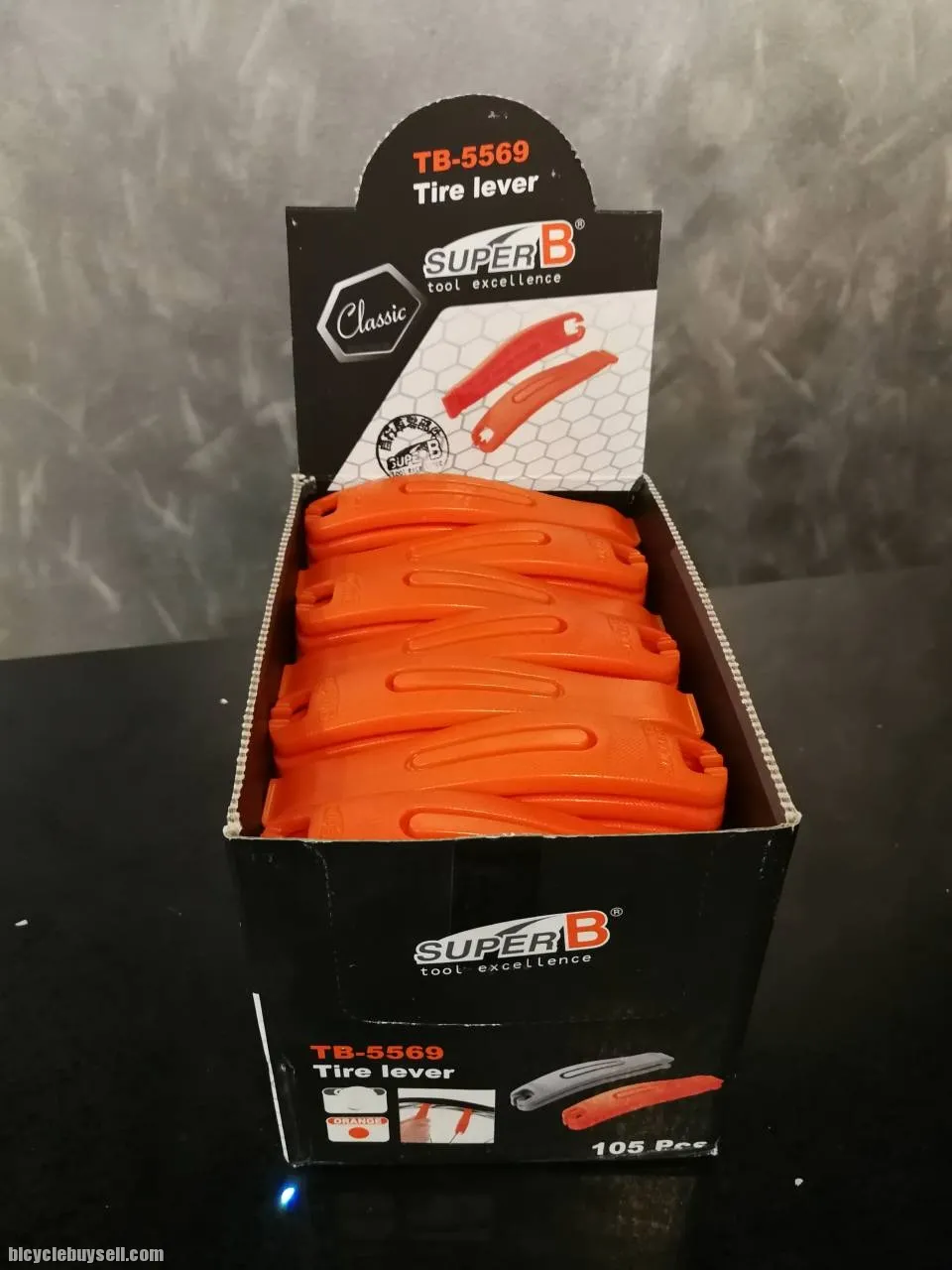 Super B Tire Levers Set of 2 ORANGE TB-5569