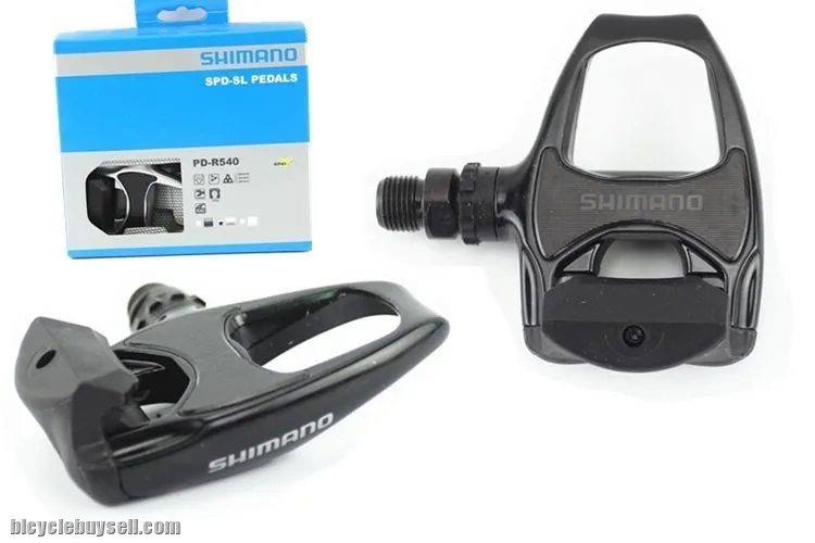 Shimano Road pedal R540 set with cleat