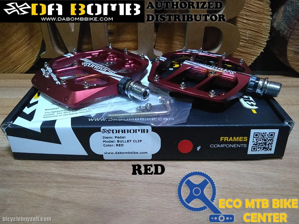 DA BOMB Bullet Clip Pedal