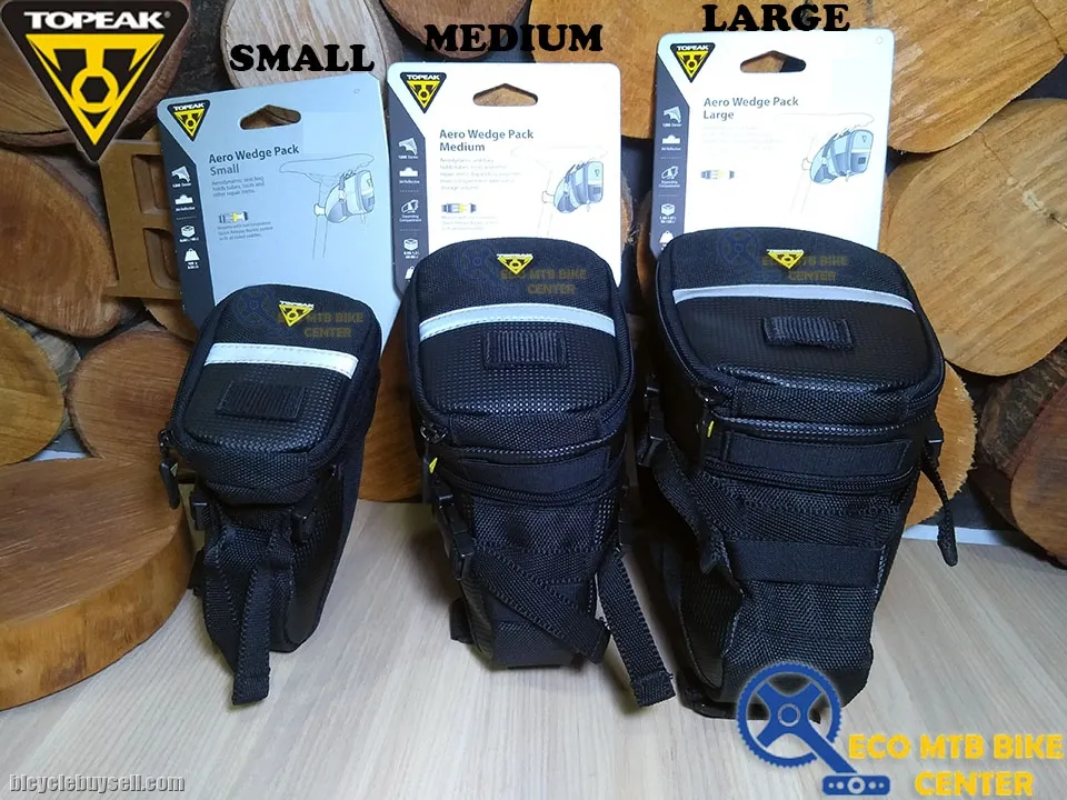 TOPEAK AERO WEDGE PACK (STRAP MOUNT) - Saddle Bag