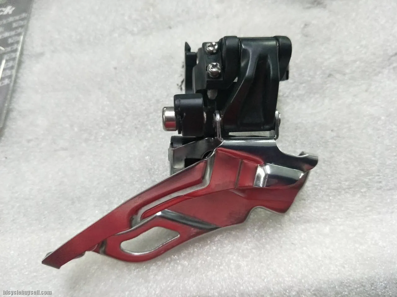 Deore Fd top clamp  3sp dual pull - used one ride only