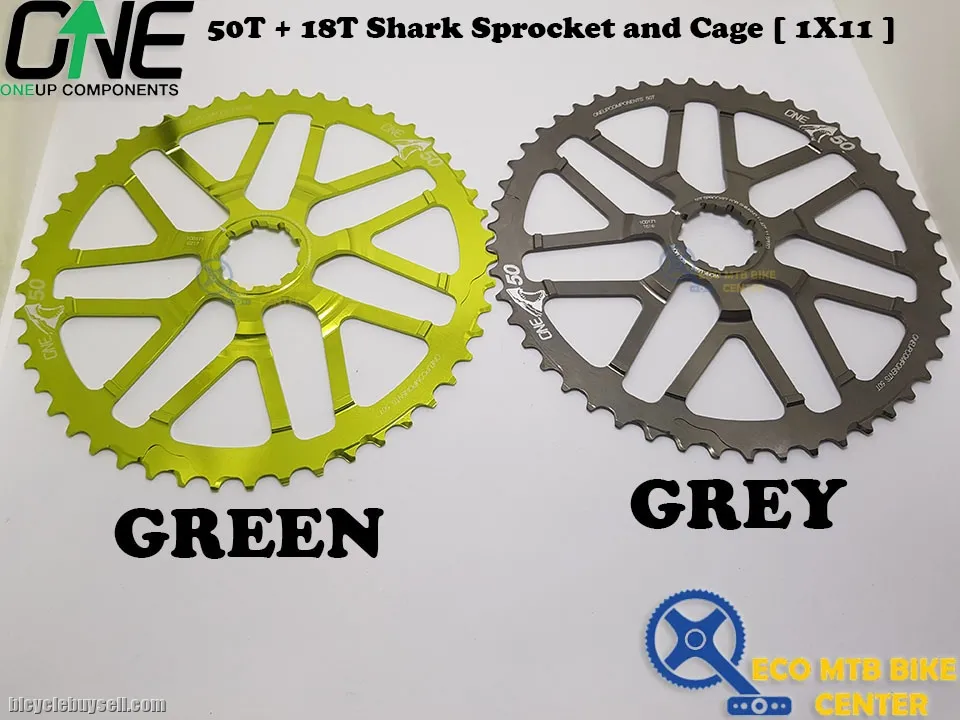 ONEUP COMPONENTS 50T + 18T Shark Sprocket and Cage [ 1X11 ]