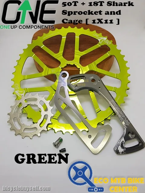 ONEUP COMPONENTS 50T + 18T Shark Sprocket and Cage [ 1X11 ]