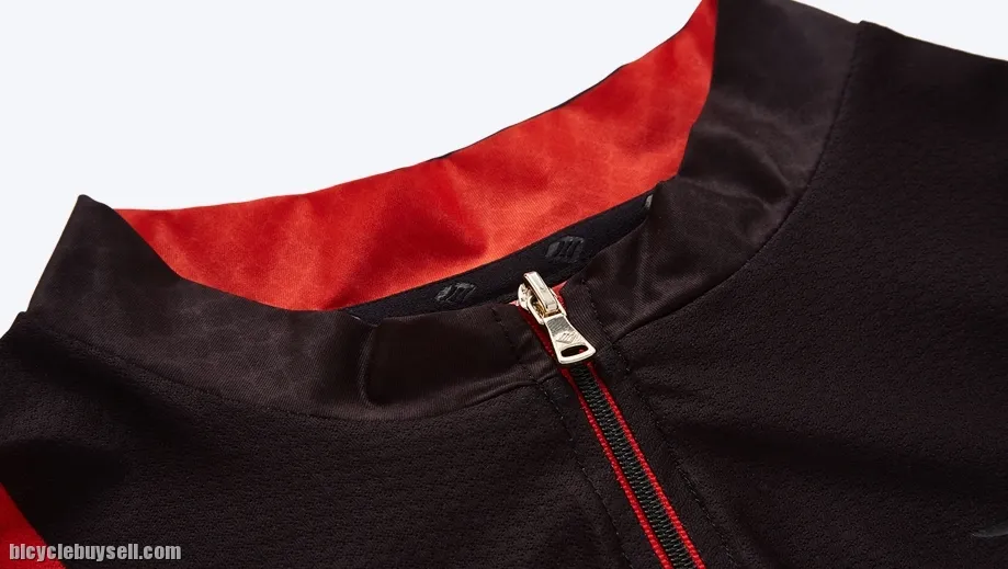 Santic Parker Men Short Sleeve Cycling Pro-fit Italian MITI TAVALOR Fabric Reflective Cycling Jesery