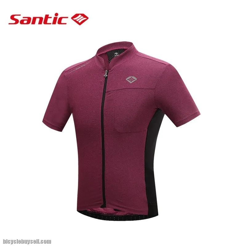 Santic Ditton New Men's Cycling Jersey Short Sleeve Riding Bike Bicycle Shirt