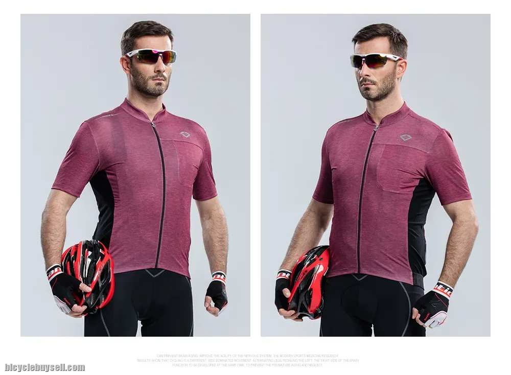 Santic Ditton New Men's Cycling Jersey Short Sleeve Riding Bike Bicycle Shirt