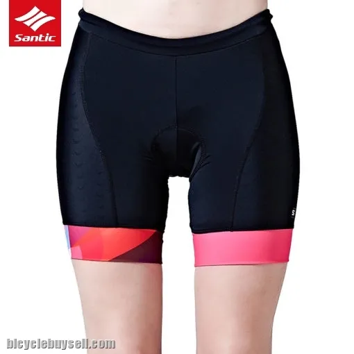 Santic Miffy Pink Women Padded Cycling Shorts Pants