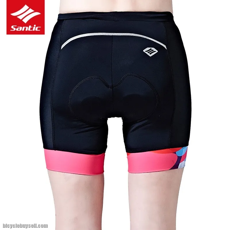 Santic Miffy Pink Women Padded Cycling Shorts Pants