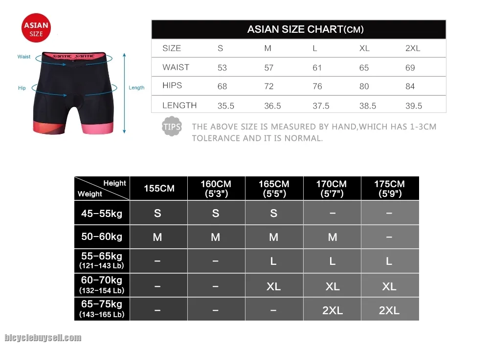 Santic Miffy Pink Women Padded Cycling Shorts Pants