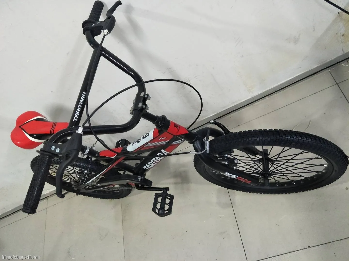 Bmx 20" Matt red for 5 years old onwards - good quality