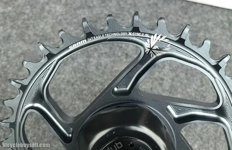 100% Original 2023 SRAM XX1 GOLD / AXS Full carbon crank set DUB