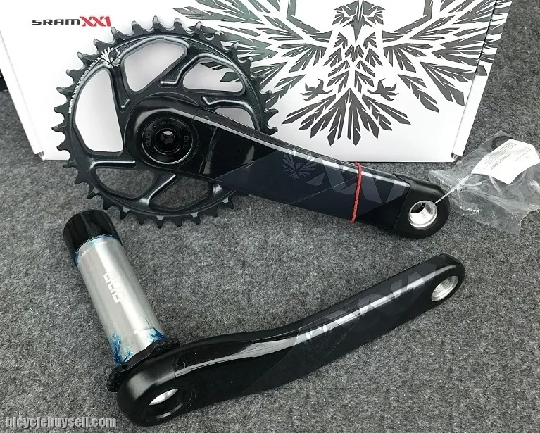 100% Original 2023 SRAM XX1 GOLD / AXS Full carbon crank set DUB