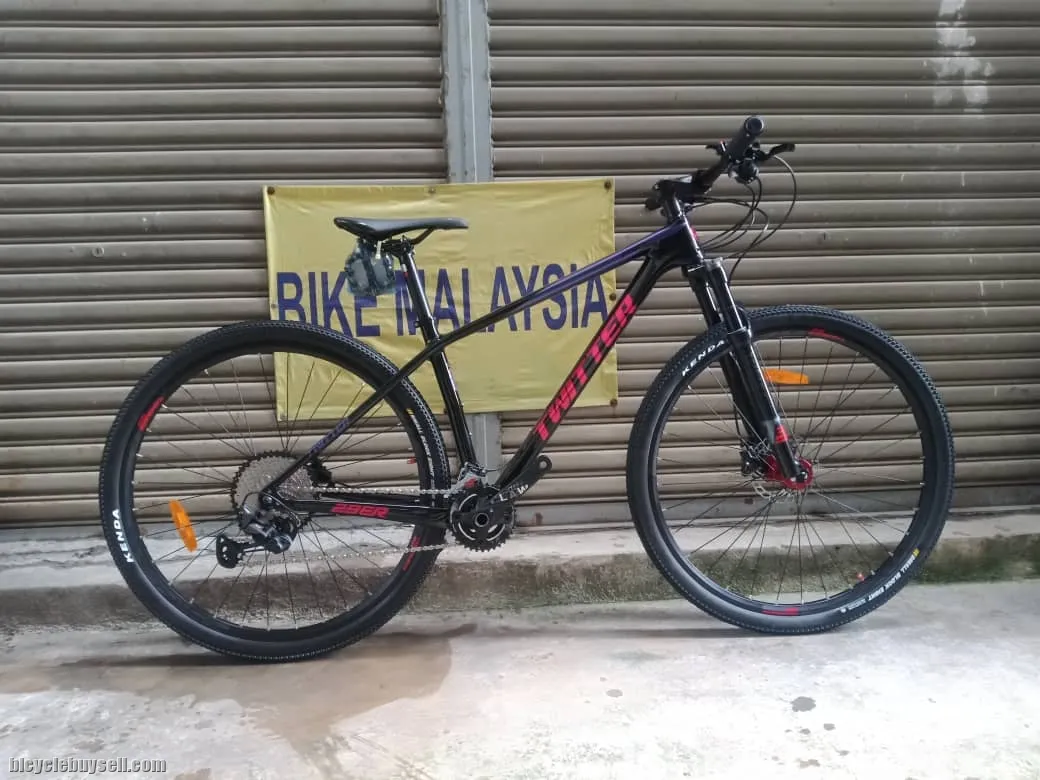 TWITTER LEOPARD PRO CARBON FRAME SHIMANO XT 2 X 12
