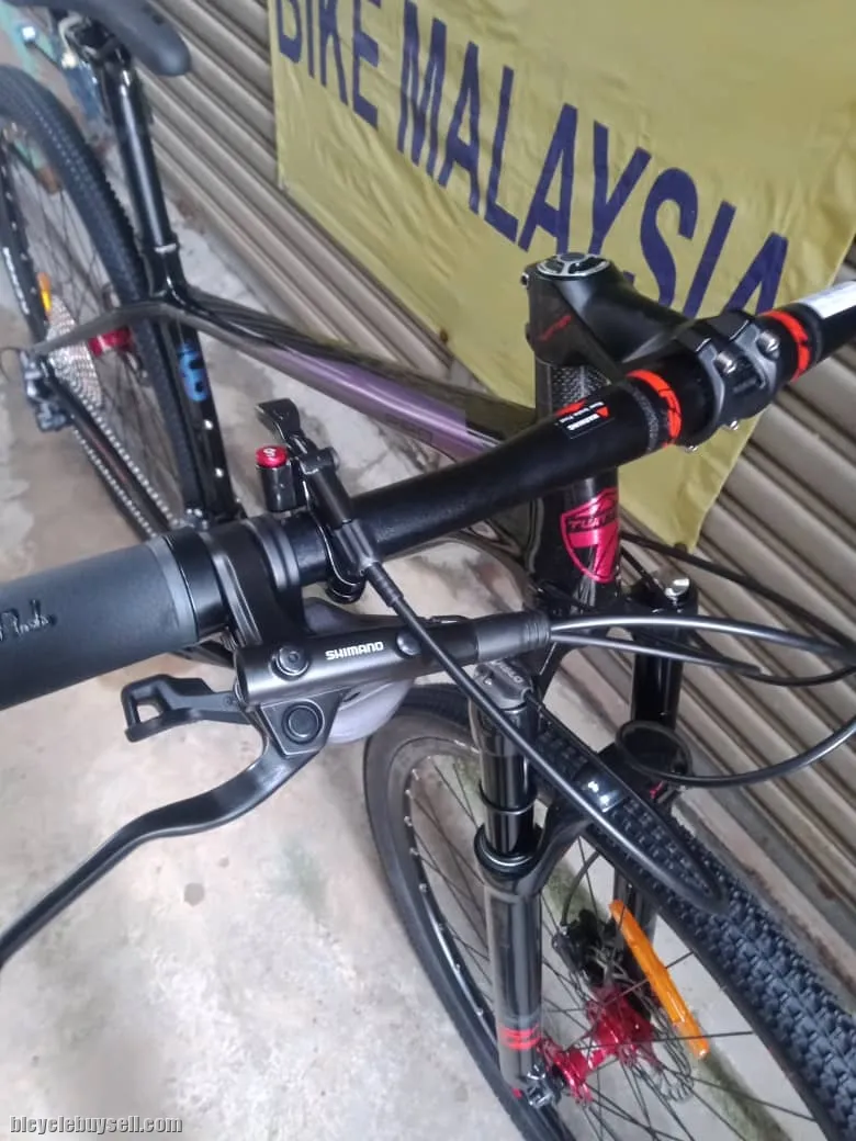 TWITTER LEOPARD PRO CARBON FRAME SHIMANO XT 2 X 12