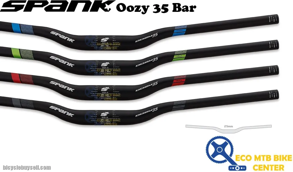SPANK Oozy 35 25 Rise Handlebar