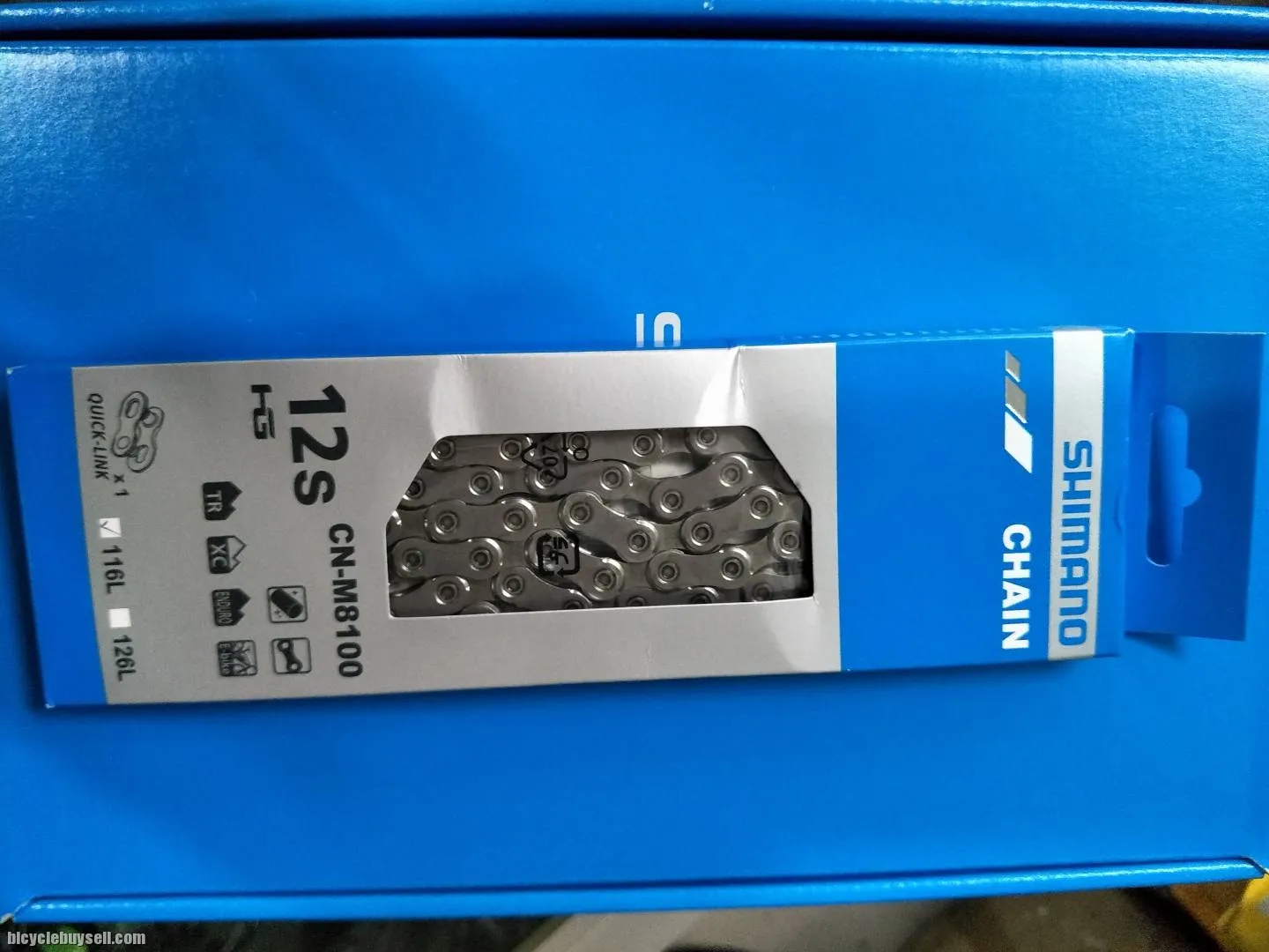 Shimano deore xt 12sp chain m8100 ori with missing link clearance sale