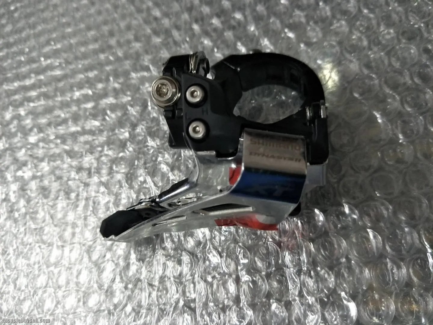 Shimano deore xt low clamp double chainring fd - last pieces clearance