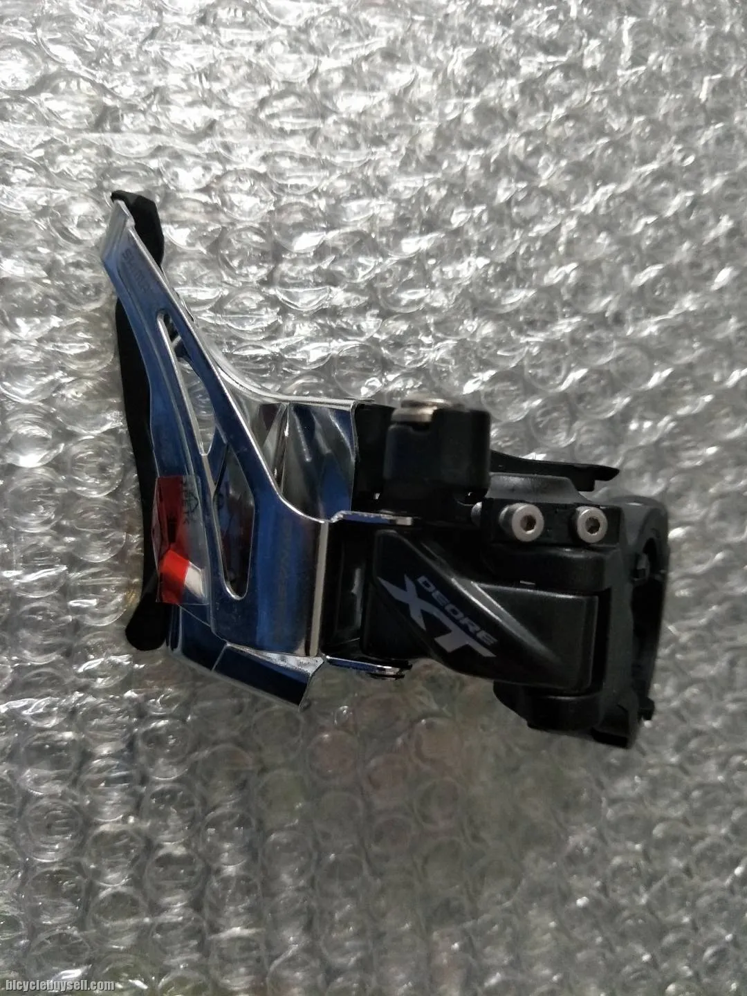 Deore xt high clamp for double chainring fd - last piece clearance