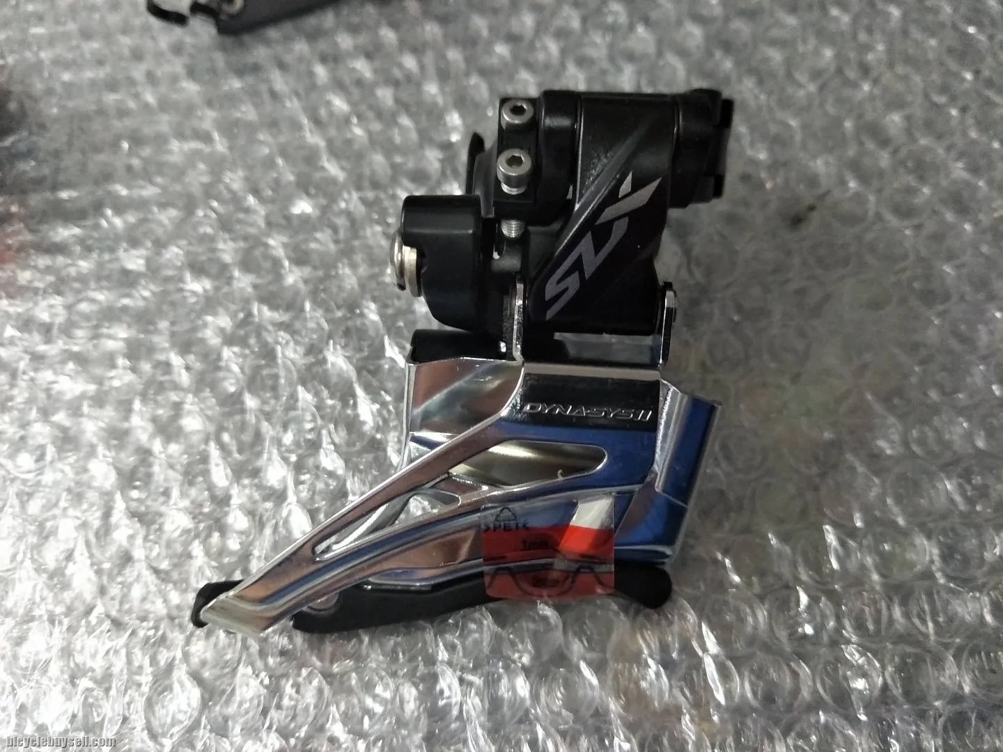 Shimano slx fd for double chainring top clamp - last piece clearance
