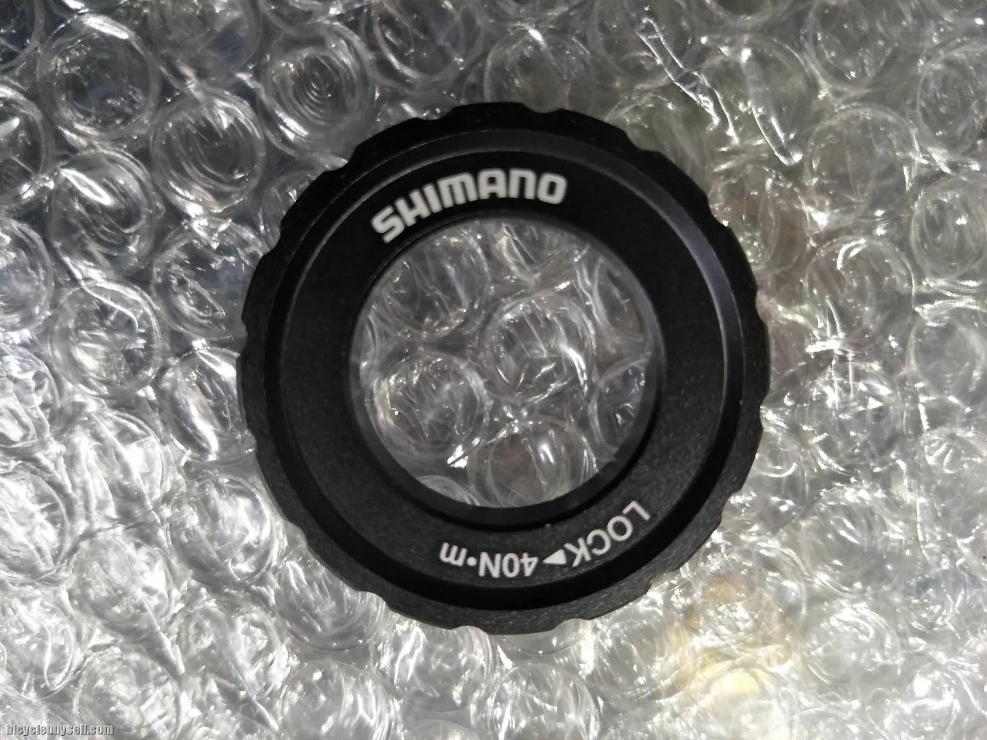 Shimano ori thru axle center lock ring 15/20mm - clearance sale