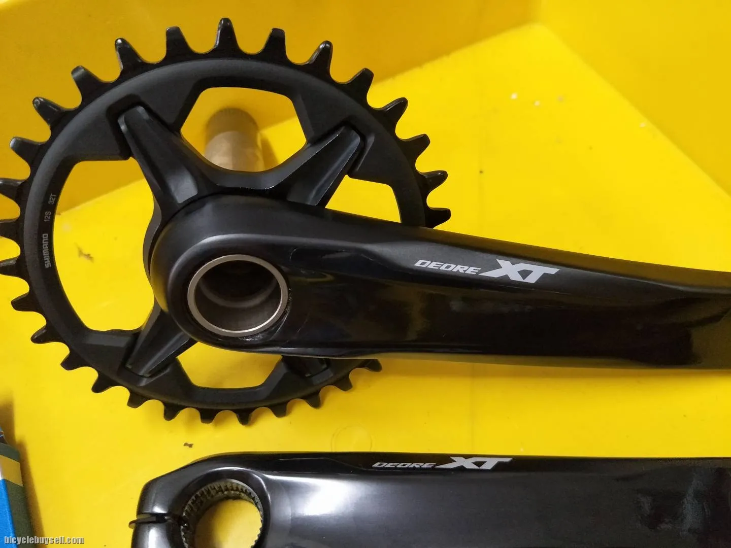 Shimano deore xt 12sp single chainring system m8100 30/32/34/36t crankset