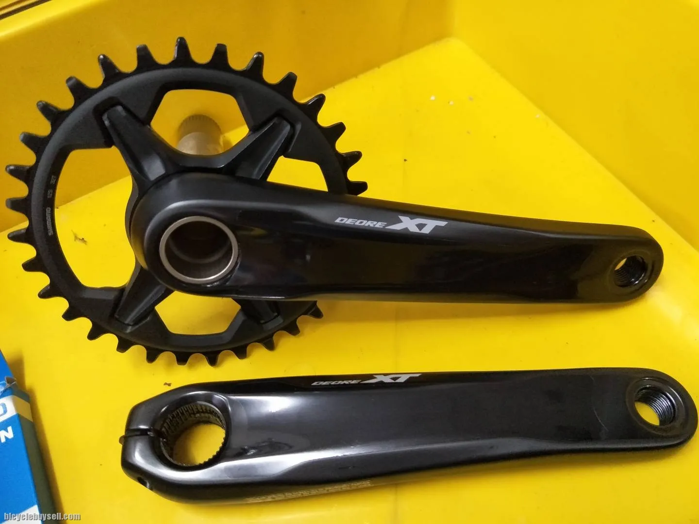Shimano deore xt 12sp single chainring system m8100 30/32/34/36t crankset