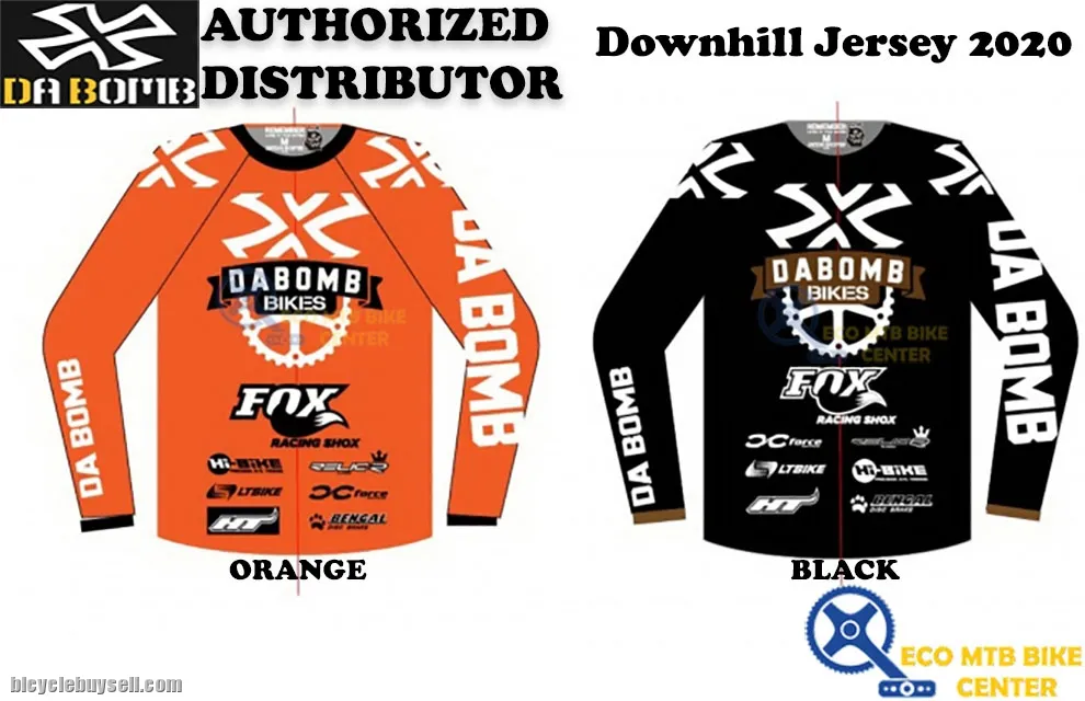 DA BOMB Shirt Downhill Jersey 2020 (Long Sleeves)