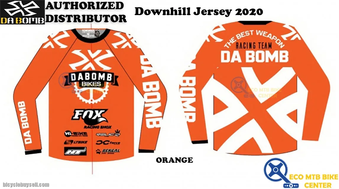 DA BOMB Shirt Downhill Jersey 2020 (Long Sleeves)