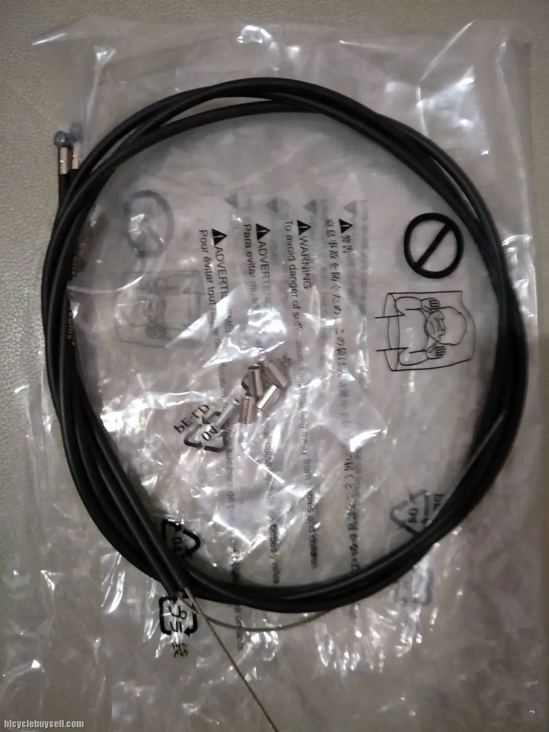 Shimano brake housing n inner cable kit set - genuine part guaranteed