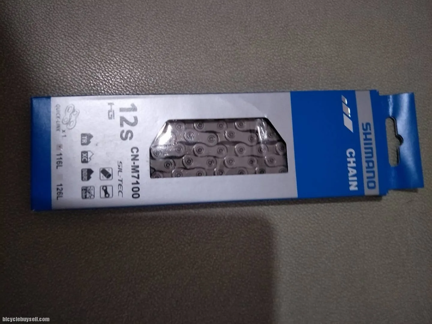 Shimano slx 12sp chain genuine part with missingblink last unit clearance M7100 GENUINE PART GUARANT
