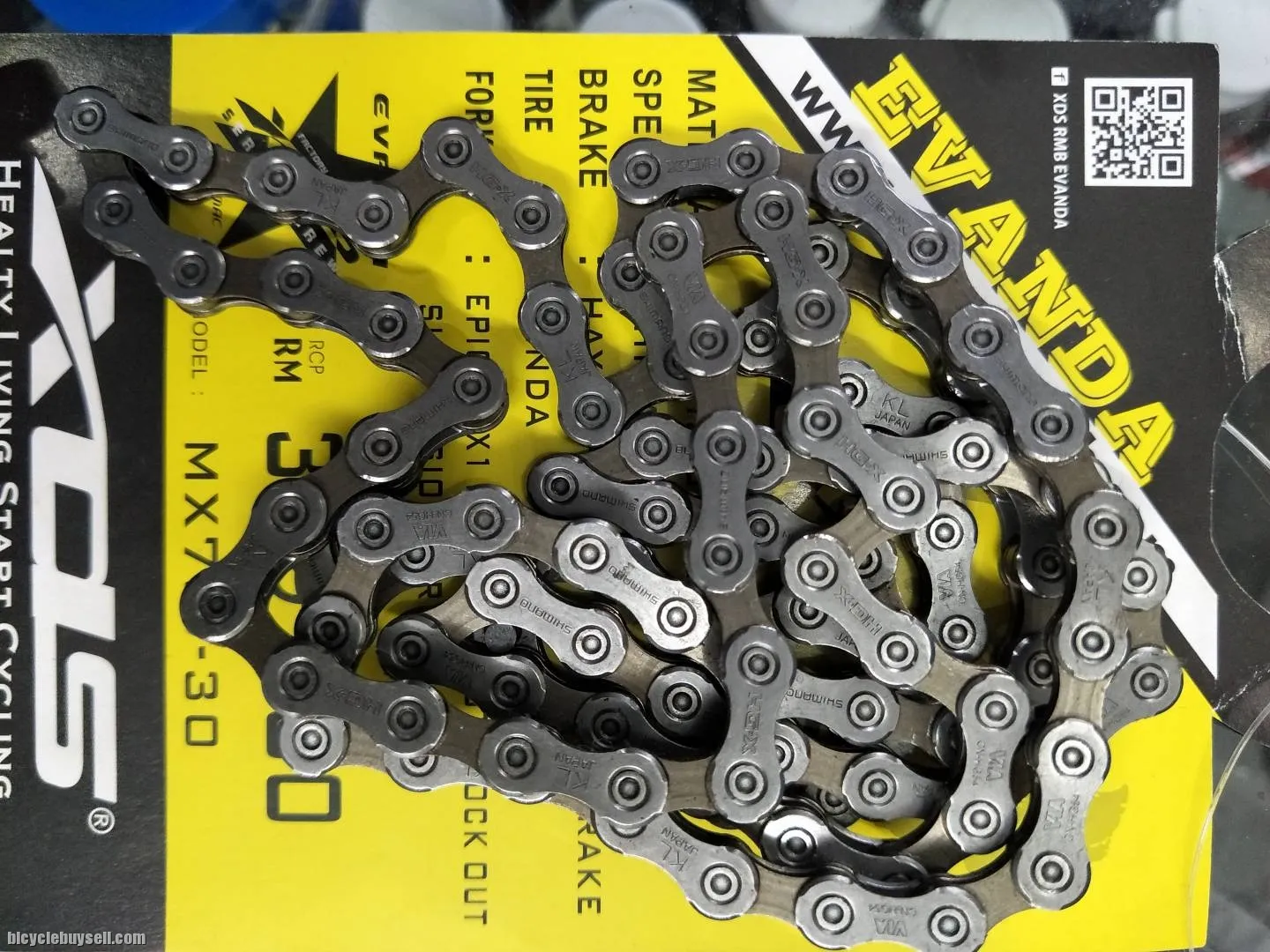 Shimano deore hg54 10sp new chain taken out new bike, never riden