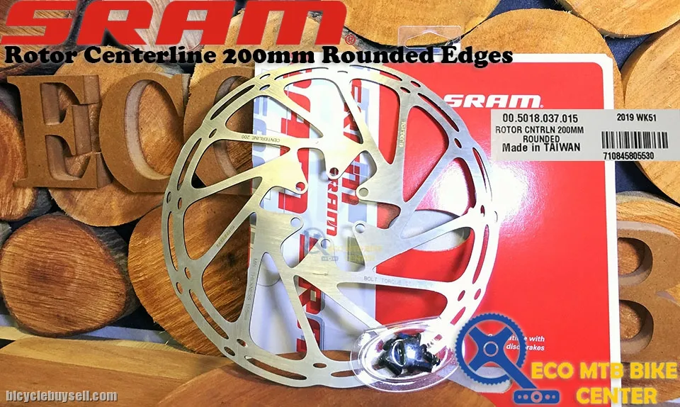 SRAM Rotor Centerline 160/180/200 Rounded Edges