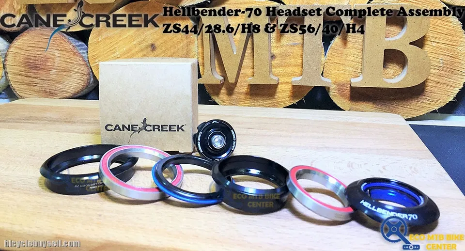 CANE CREEK Hellbender-70 Headset Complete Assembly ZS44/28.6/H8 &amp; ZS56/40/H4