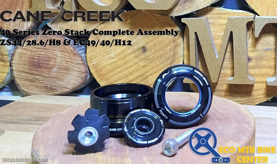 CANE CREEK 40-Series Headset Complete Assembly ZS44//28.6/H8 &amp; EC49/40/H12 BAA0445K