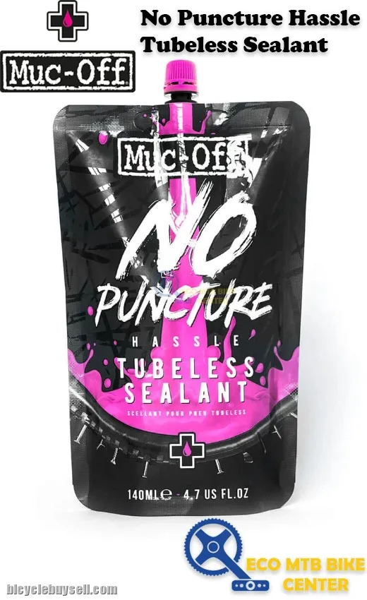 MUC-OFF No Puncture Hassle Tubeless Sealant 140ml Pouch