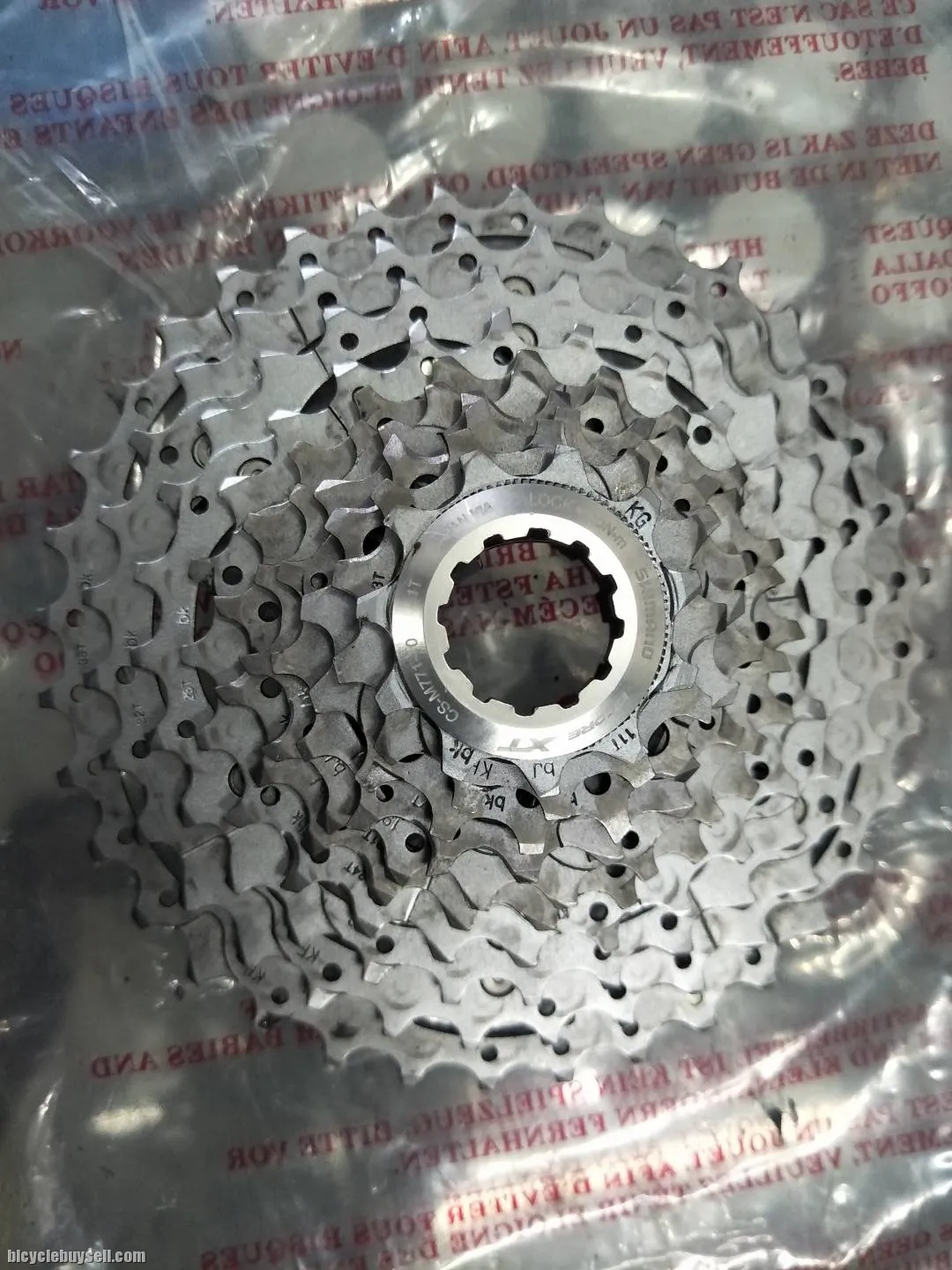 Shimano deore xt 10sp cassete - used only One ride- tip top condition