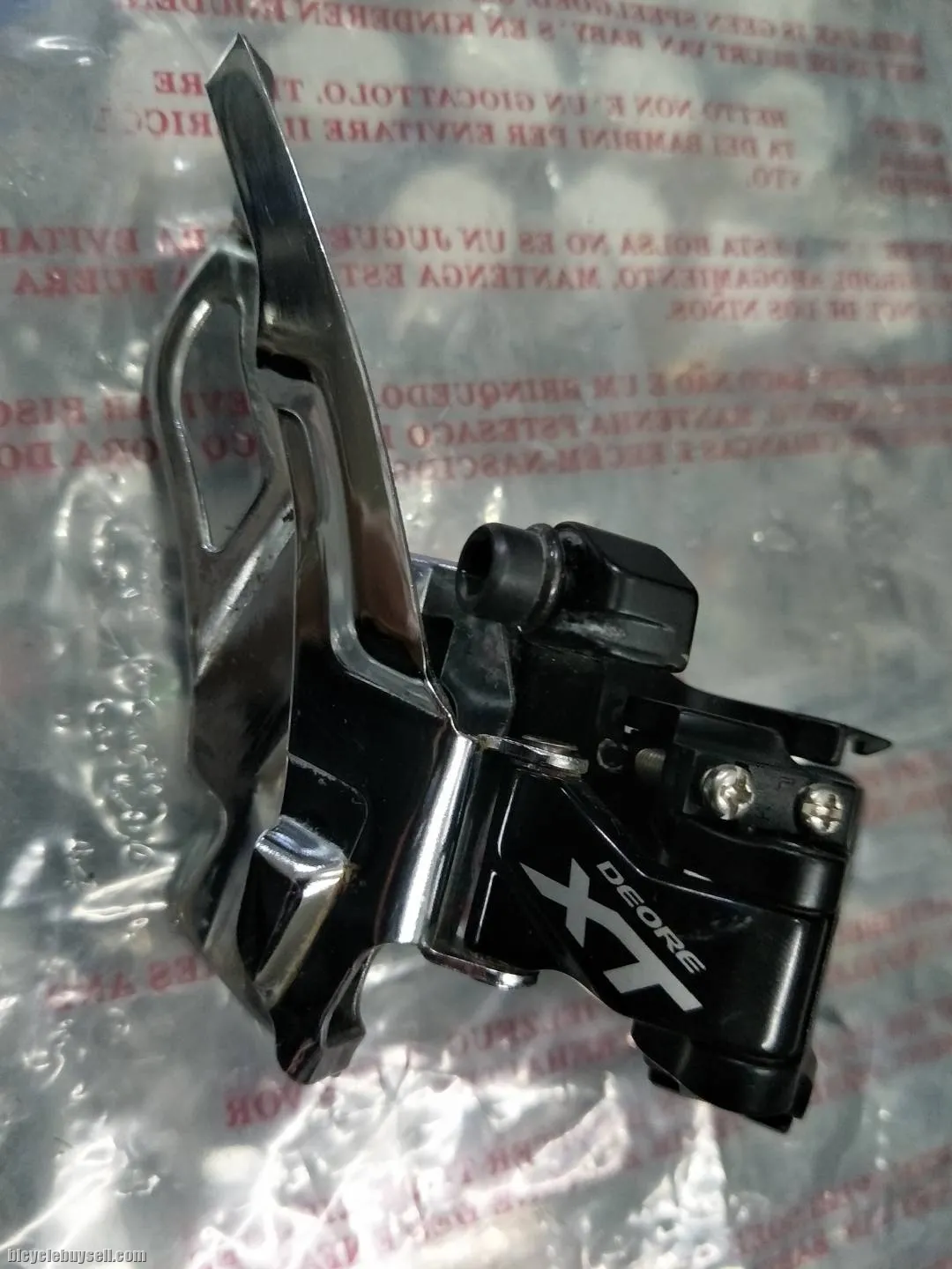 Deore xt top clamp dual pull - tripple fd - used only 2rides tip top like new