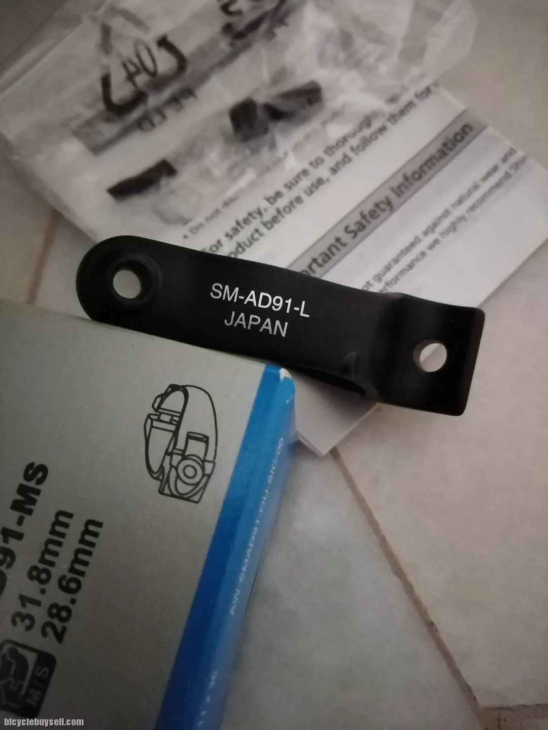 Shimano FD Band Adapter 34.9mm New