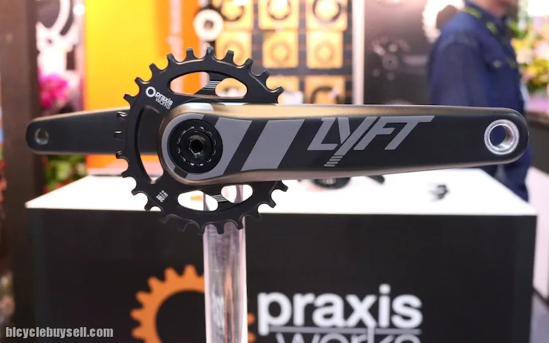 TURN LYFT 519grams only!! Crankset with 30T Praxis Chainring Direct Mount - Last set clearance