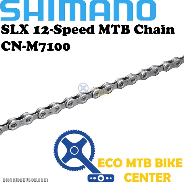 SHIMANO SLX M7100 Series 12-Speed MTB Chain CN-M7100 116L/126L