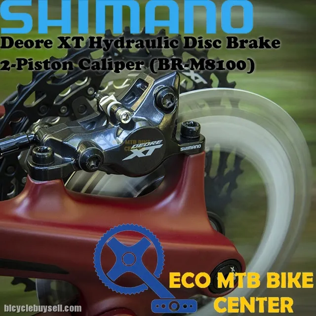 SHIMANO Deore XT M8100 Series Hydraulic Disc Brake Set (BR-M8100) + (BL-M8100)