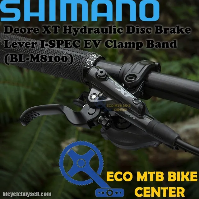 SHIMANO Deore XT M8100 Series Hydraulic Disc Brake Set (BR-M8100) + (BL-M8100)