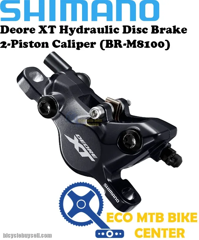SHIMANO Deore XT M8100 Series Hydraulic Disc Brake Set (BR-M8100) + (BL-M8100)