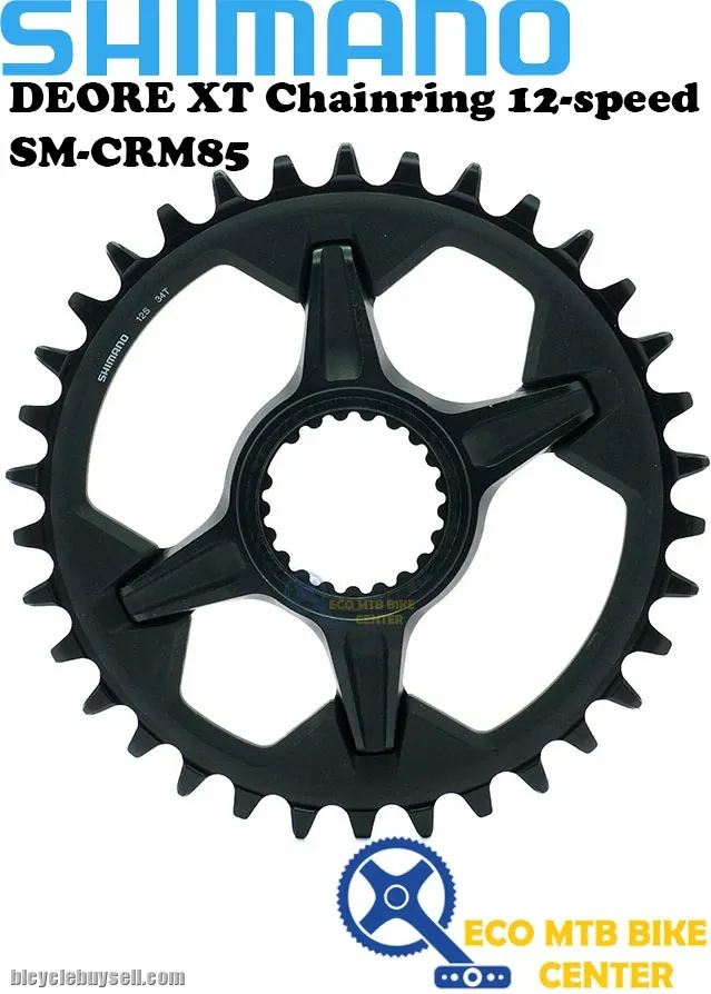 SHIMANO Deore XT M8100 Series Chainring 12-speed SM-CRM85